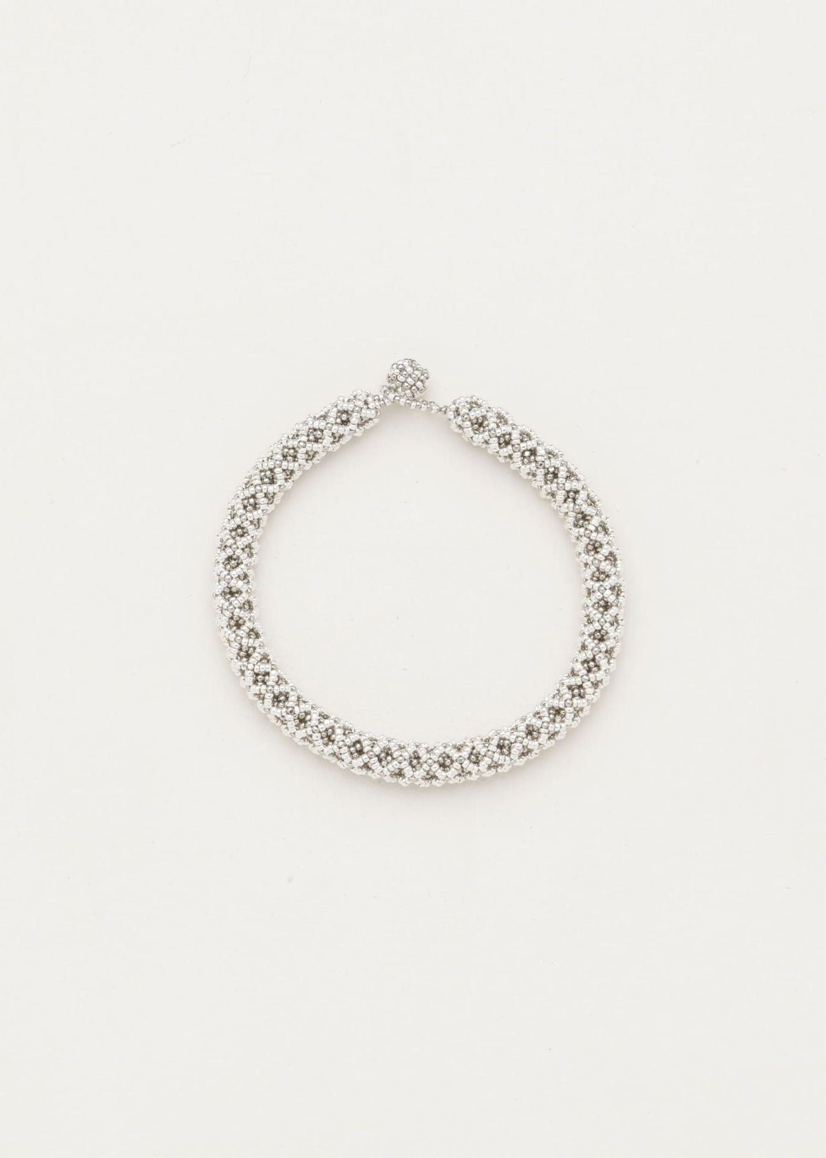 HUTA SNAKE NAWI BRACELET SILVER PLATINUM