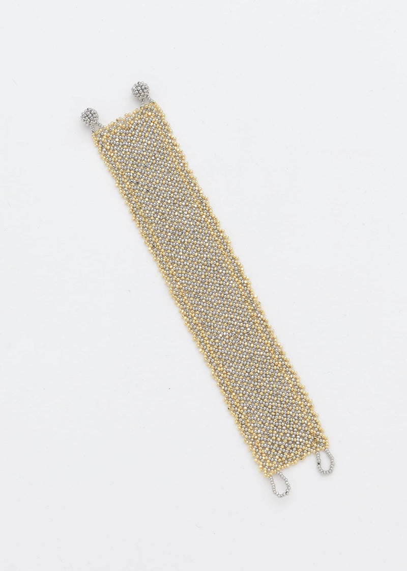 BRAZALETE MARTHA ORO PLATINO