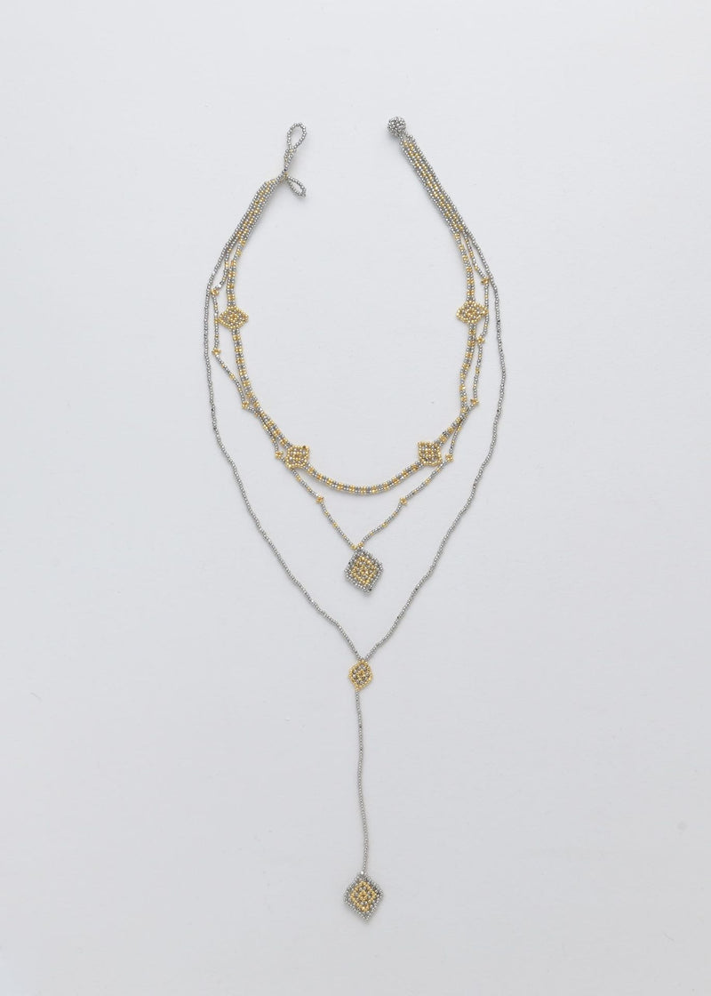 COLLAR WIXA LINEAL ORO PLATINO
