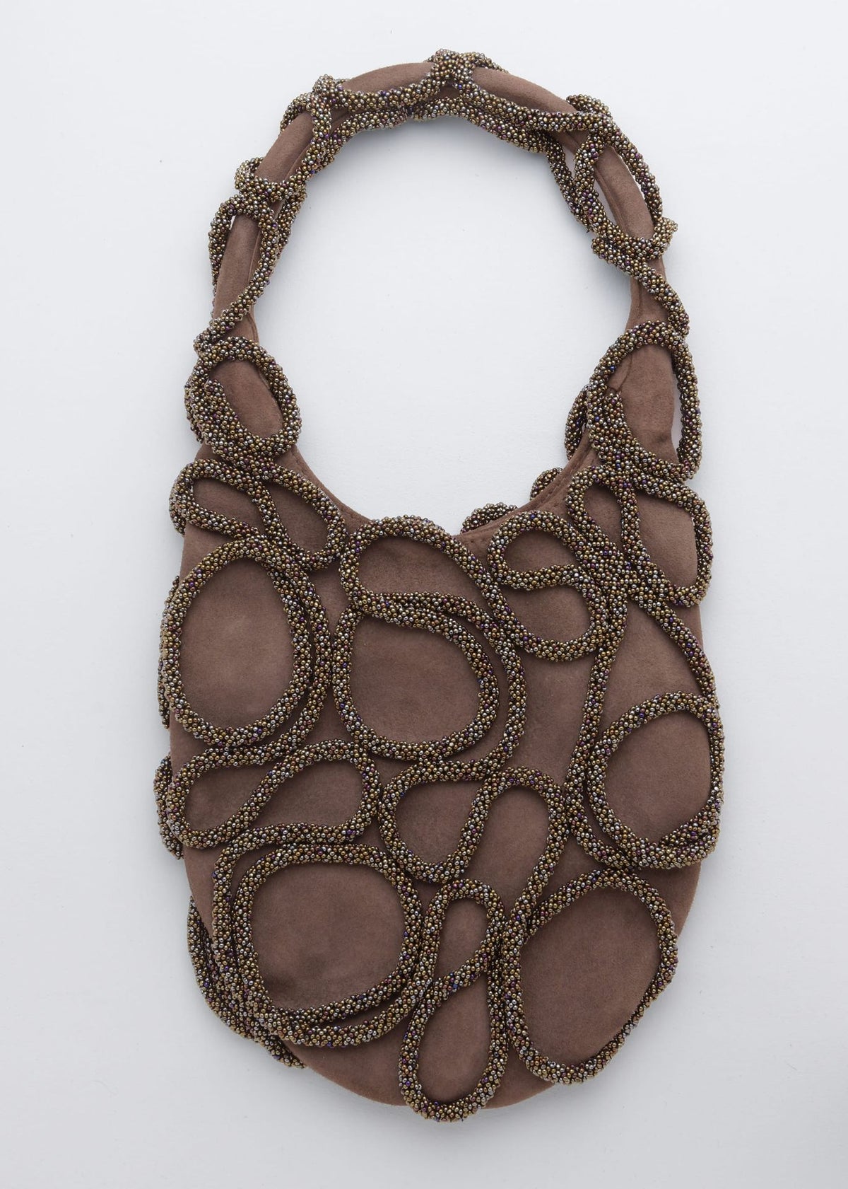 TAPIE HAIKURI MILITARY GREEN BAG WITH BROWN LEATHER