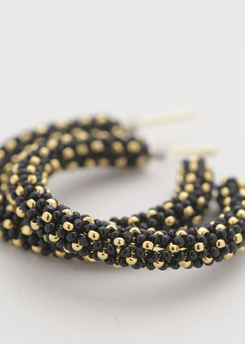 ARRACADAS KIPURI ORO NEGRO