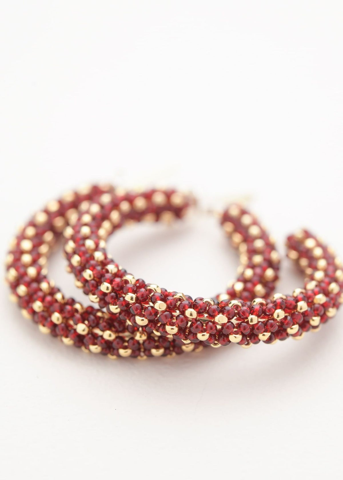 ARRACADAS KIPURI ORO ROJO JAMAICA