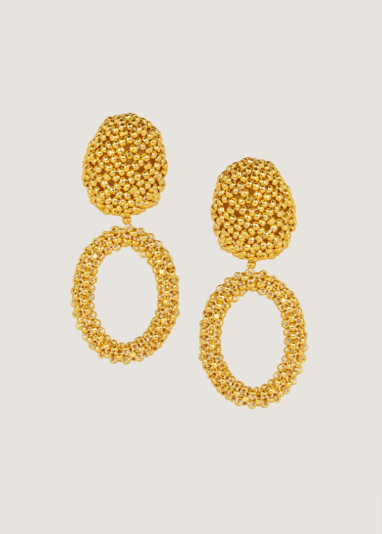 EARRINGS ONE TAWARI WEB HOOP