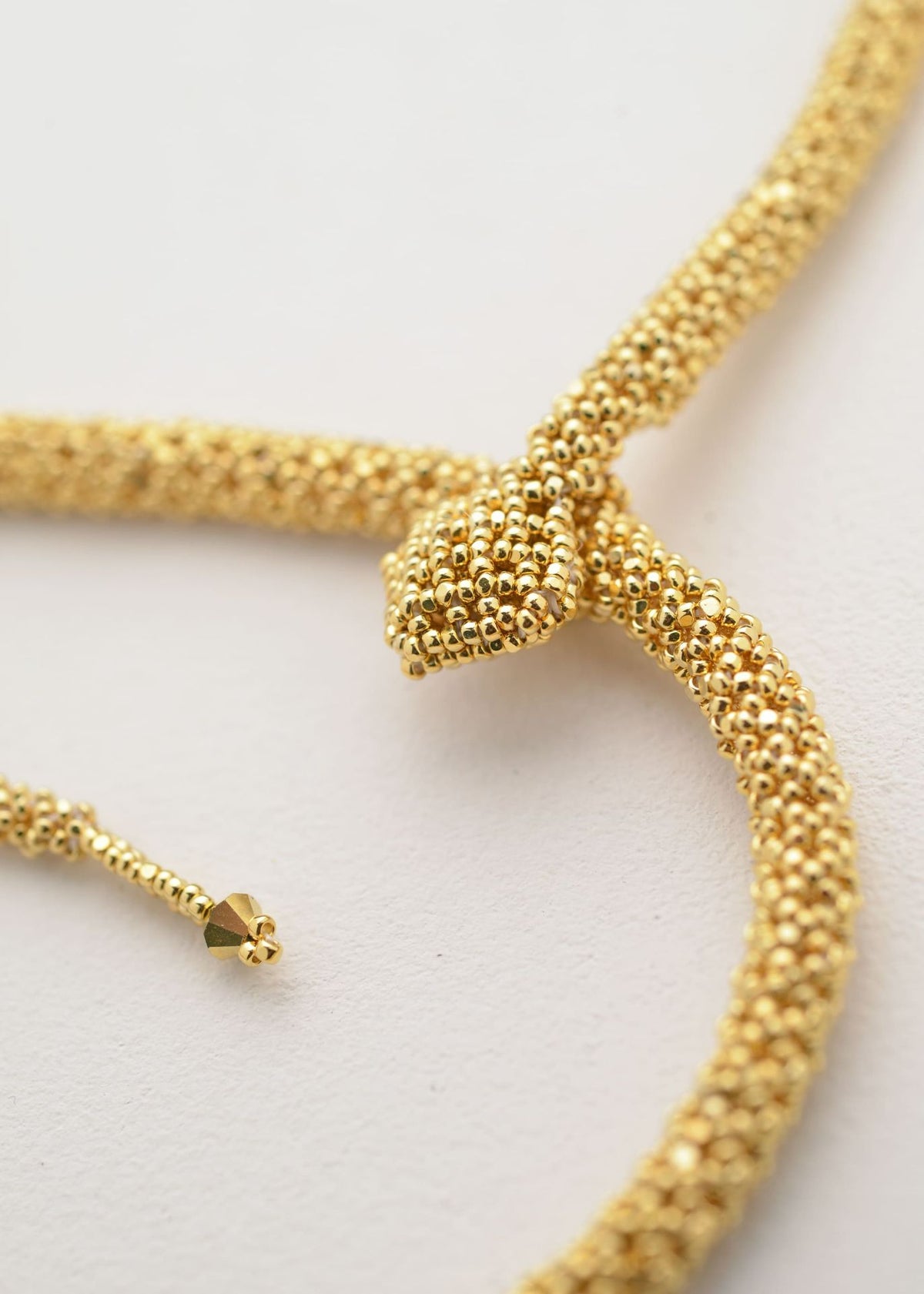 GOLD SNAKE NECKLACE