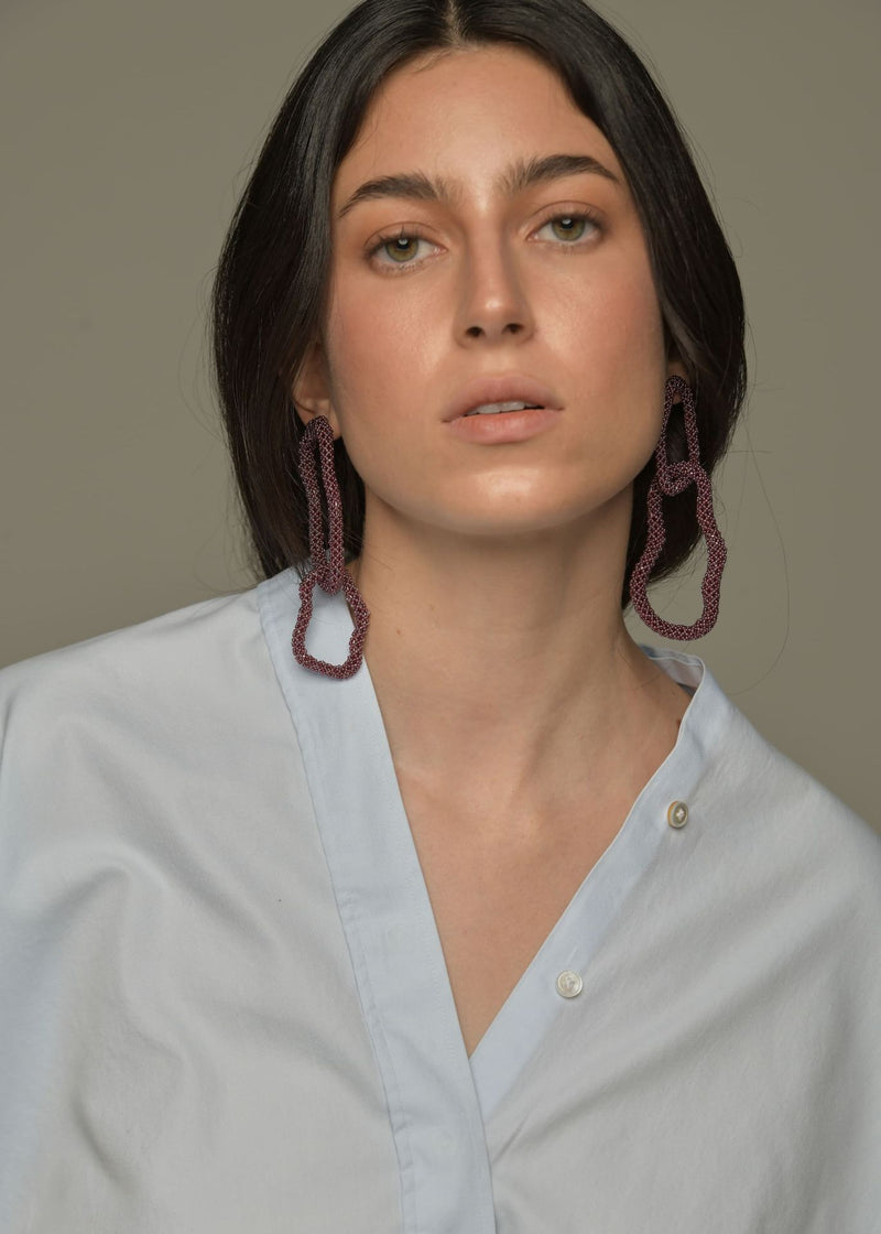 ARETES ESLABON KIPURI TG GARNET LUSTRE