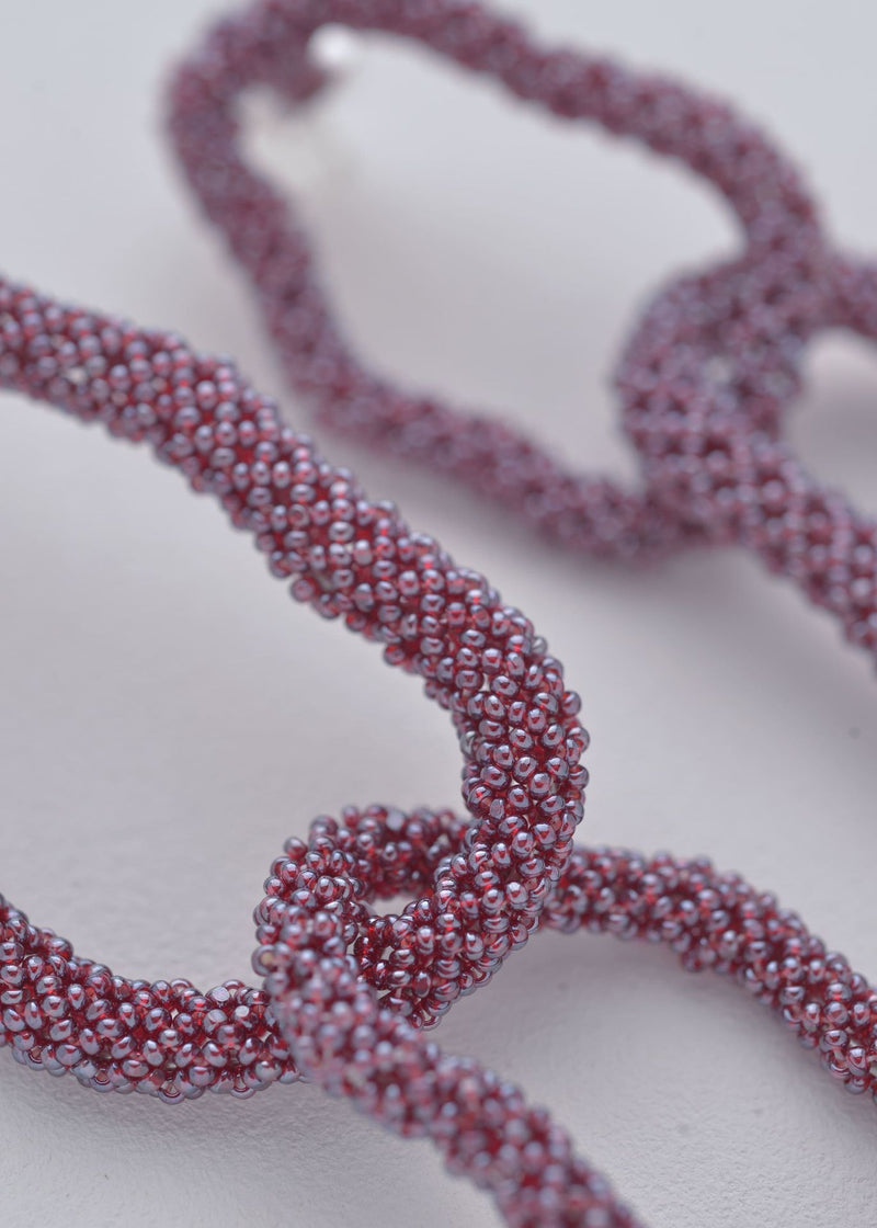 ARETES ESLABON KIPURI TG GARNET LUSTRE