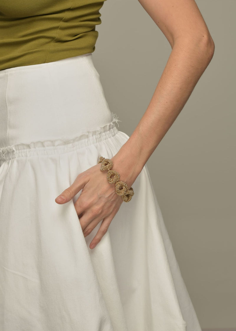 BRAZALETE HAIKURI ORO PLATINO