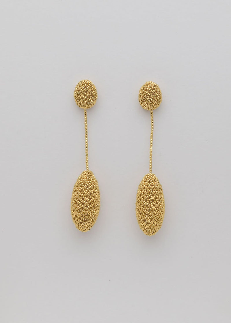 ARETES COLGANTES TAWARI ORO