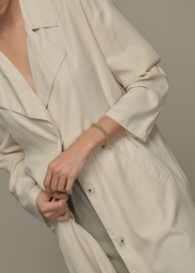 BRAZALETE HUTA SERPIENTE NAWI ORO PLATINO