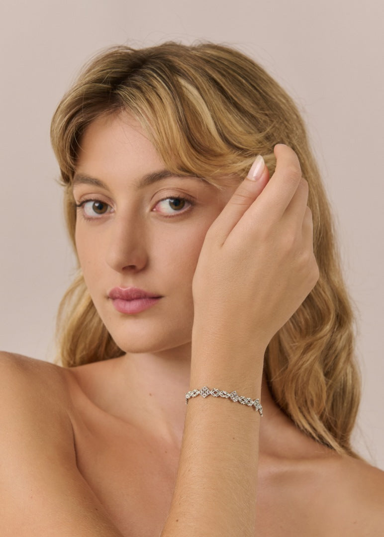 GOD'S EYE BRACELET WEB CHAIN
