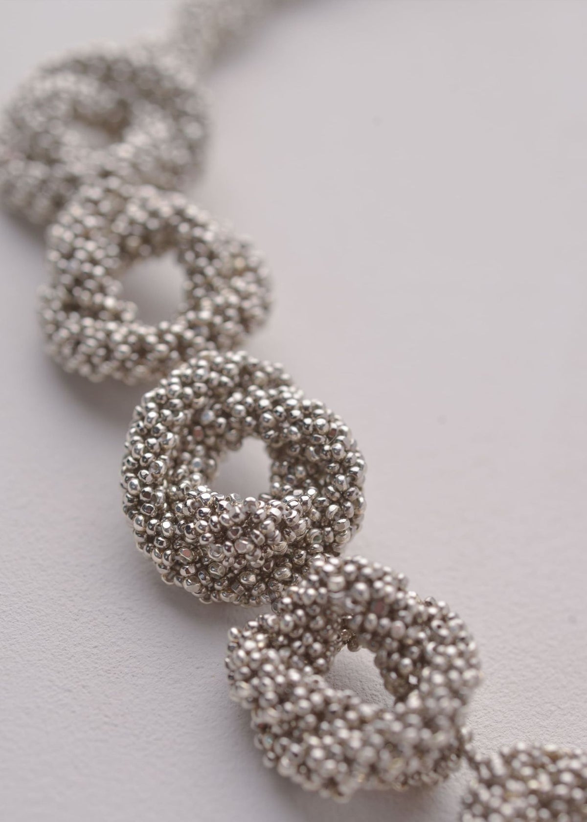 HAIKURI PLATINUM SILVER NECKLACE