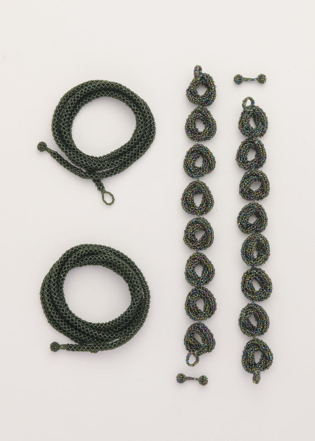 HAIKURI IRIDESCENT DARK BOTTLE GREEN WAISTCOAT