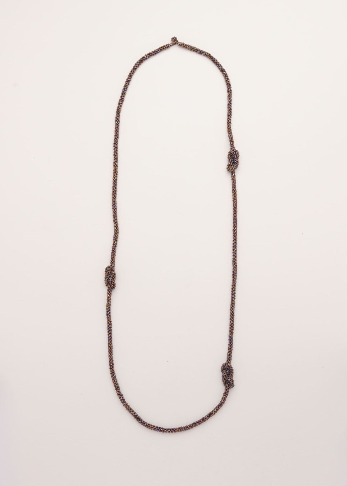 NECKLACE THREE HAIKURI IRIDESCENT TOPAZ