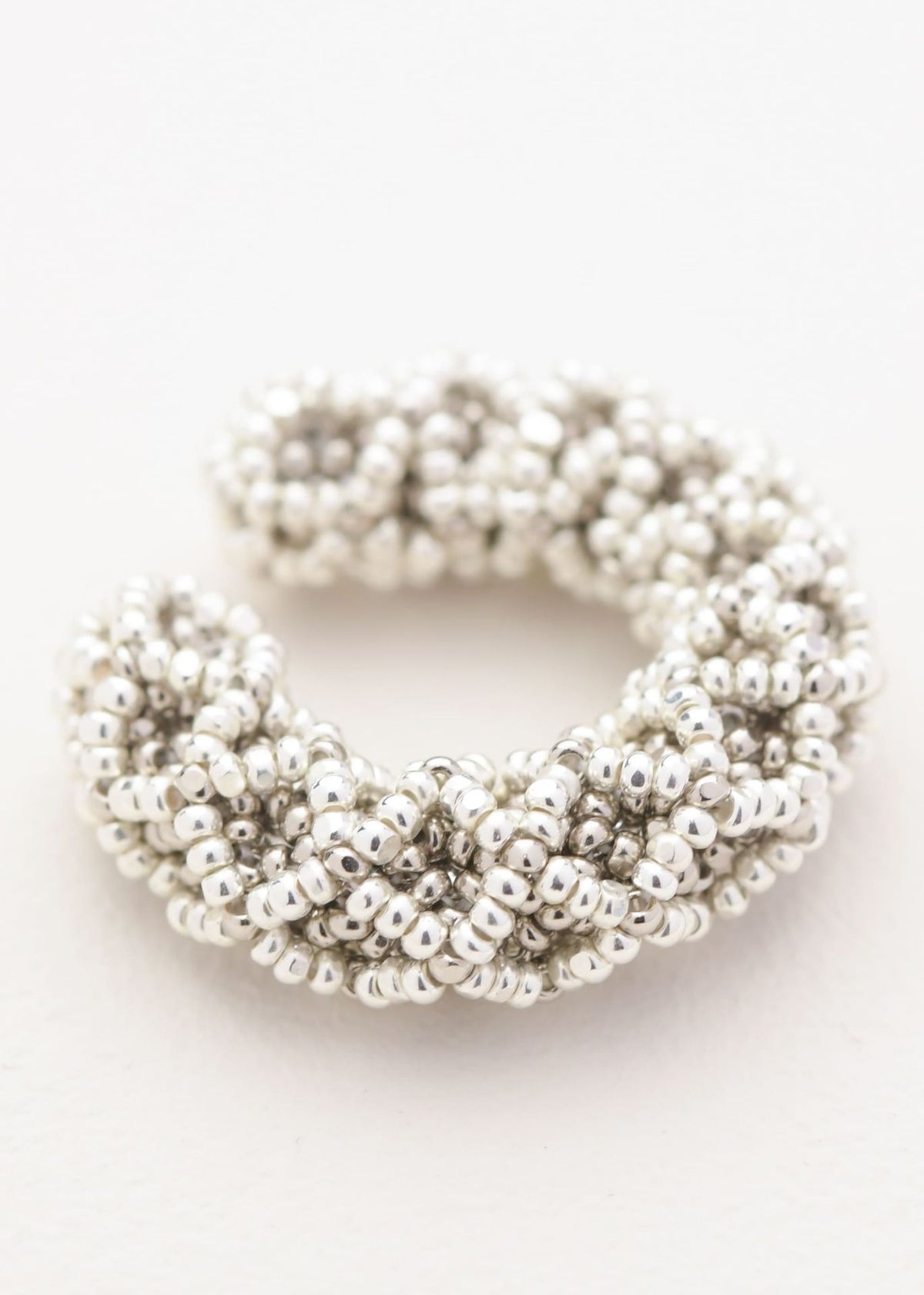 NAWI EAR CUFF PLATINUM SILVER