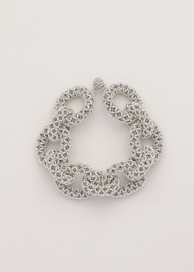 BRAZALETE HAIKA CADENA NAWI PLATA PLATINO