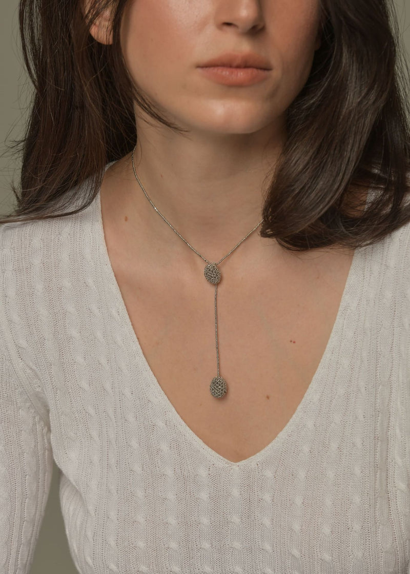 COLLAR DOS TAWARI PLATINO