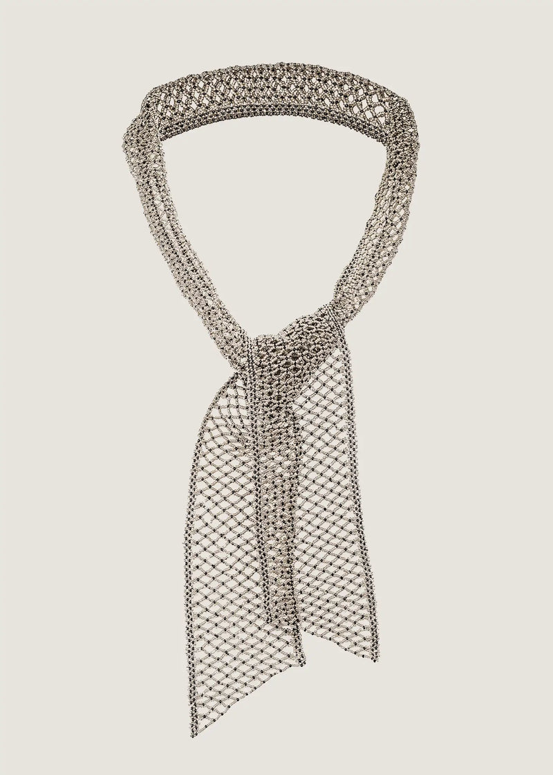 MARTHA OPEN KNIT KERCHIEF