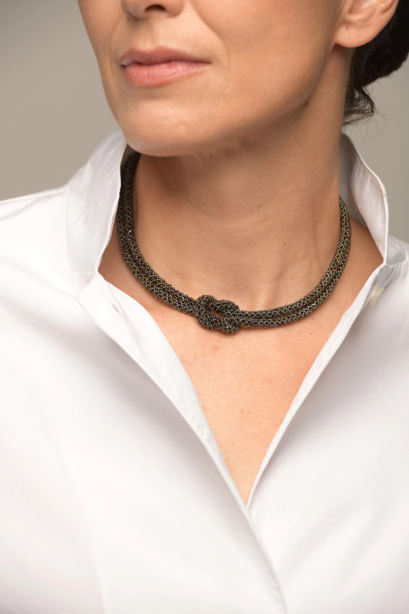 TAWARI KNOT CHOKER WEB