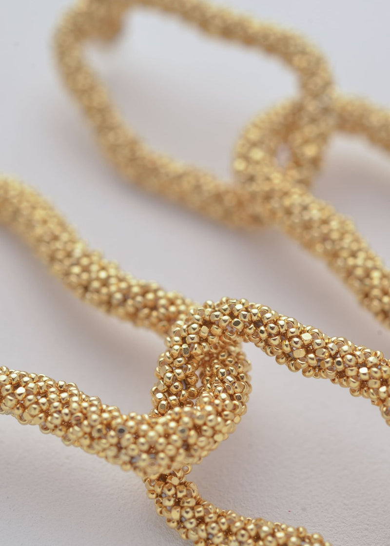 ARETES ESLABON KIPURI ORO