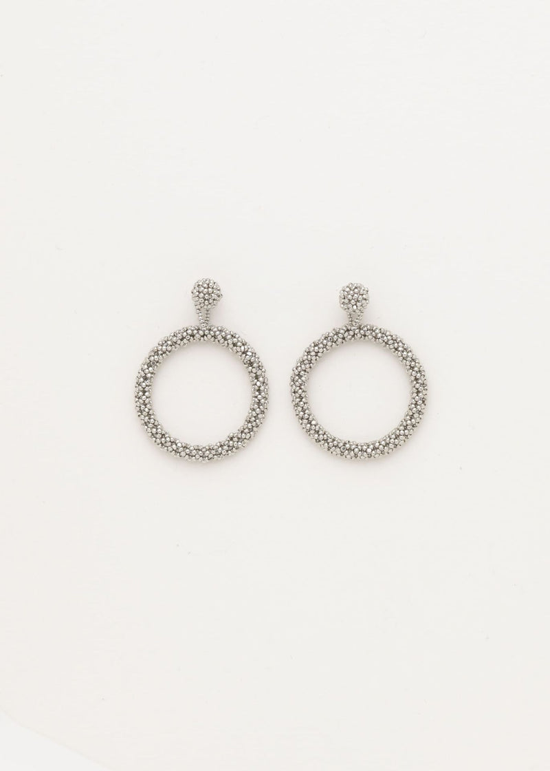 ARETES UN ARO MARTHA PLATINO