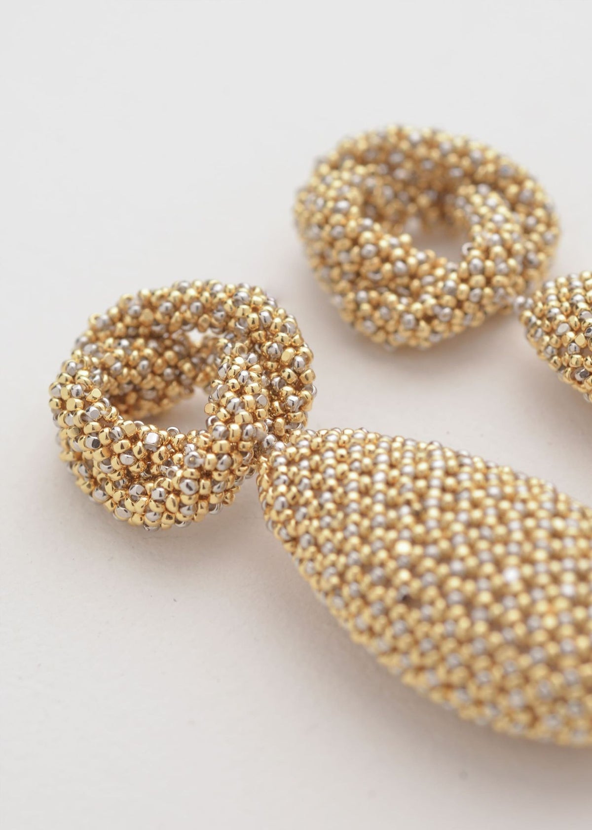 UKAI HAIKURI EARRINGS GOLD PLATINUM