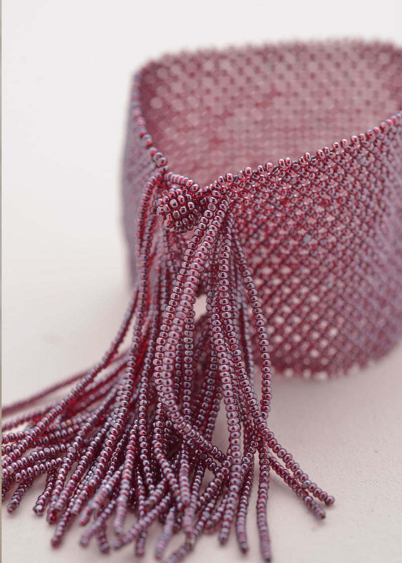 BRAZALETE TIRAS MARTHA TG GARNET LUSTRE