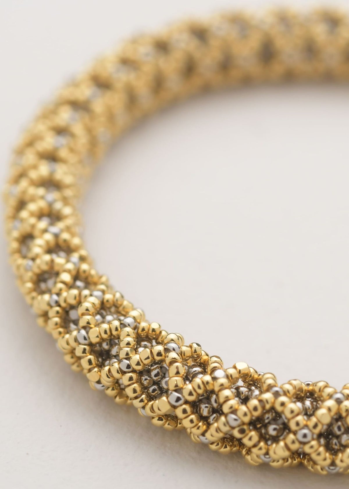 HUTA NAWI SERPENT BRACELET GOLD PLATINUM