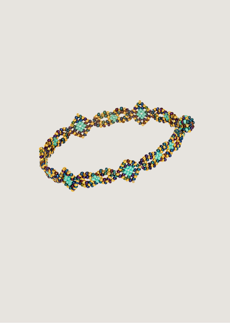 GOD'S EYE BRACELET WEB CHAIN