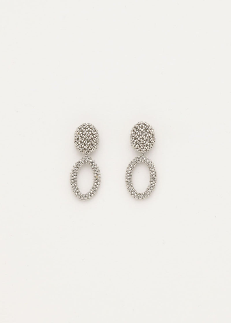 ARETES UN ARO TAWARI PLATINO