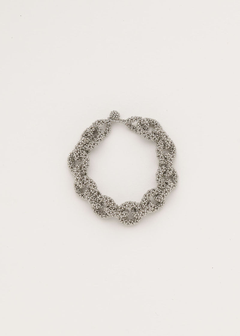 BRAZALETE HUTA CADENA PLATINO