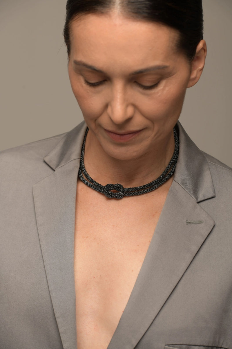 TAWARI KNOT CHOKER WEB