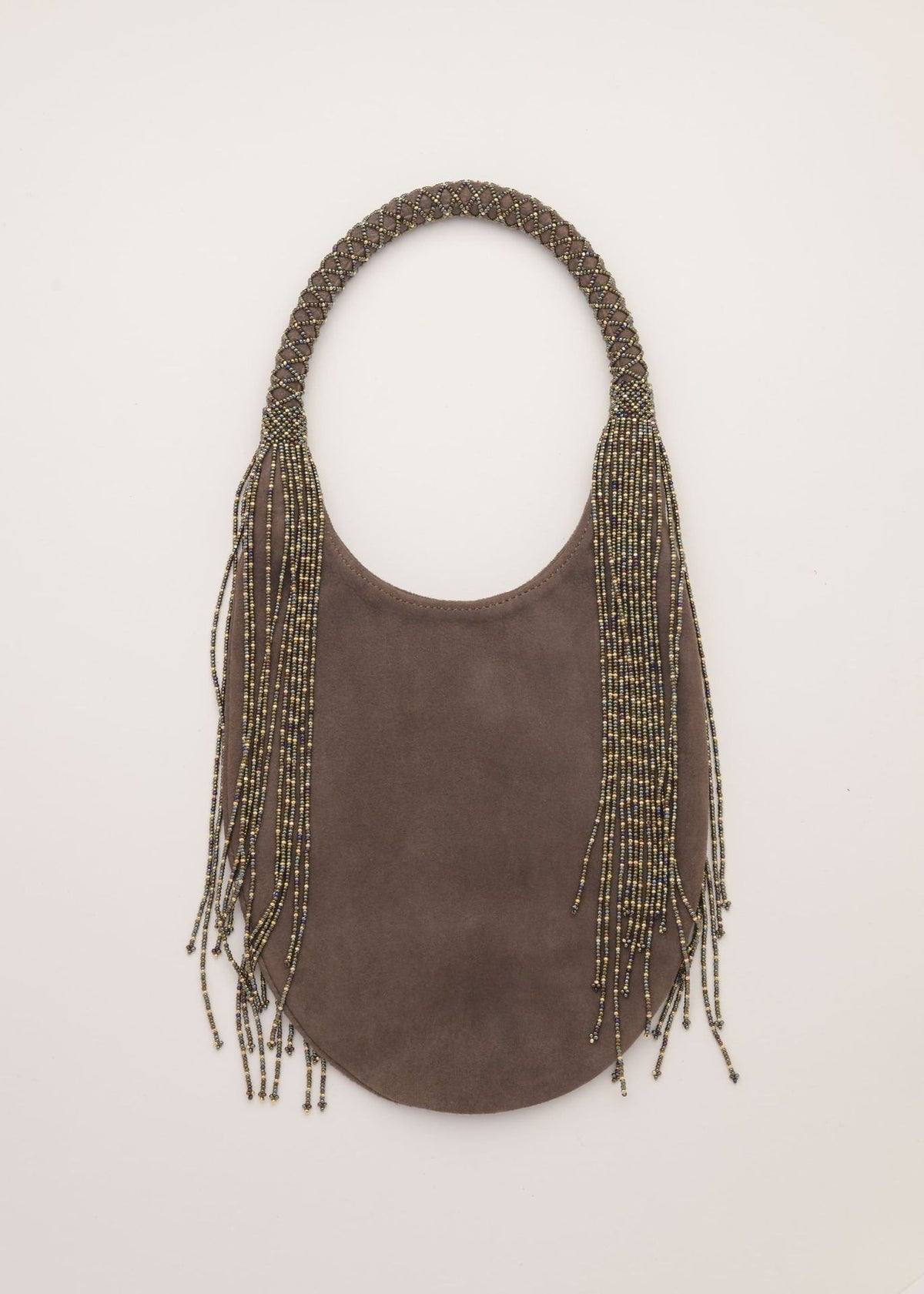 HAIKURI GOLD MILITARY GREEN BAG COFFEE LEATHER